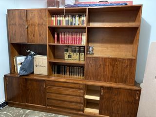 Mueble Librero Salón Madera