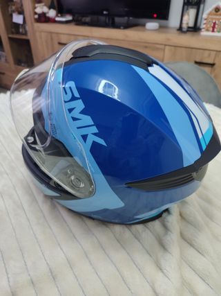 Casco Integral MSK GULLWING en tonos azules