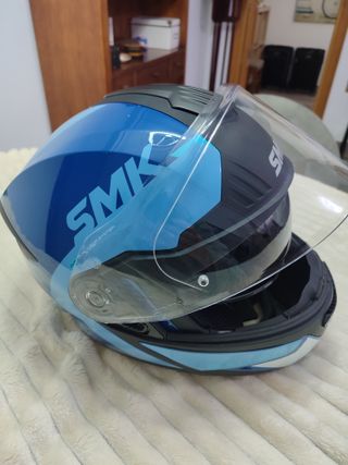 Casco Integral MSK GULLWING en tonos azules
