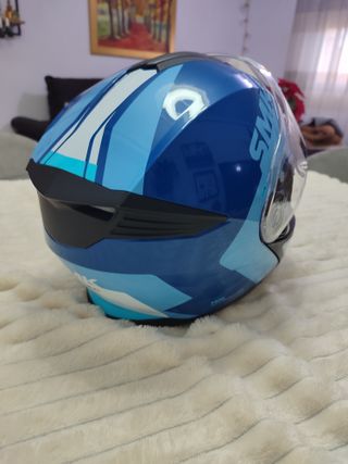 Casco Integral MSK GULLWING en tonos azules