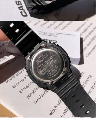 Reloj Casio G-Shock GA-2100-1A Negro y Turquesa