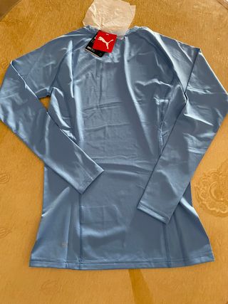 Camiseta Puma Hombre Talla M Azul Claro