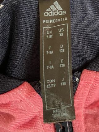 Chándal Adidas Niña  7- 8 Años