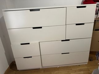 Cómoda blanca Ikea