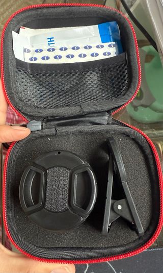 Lente Gran Angular TYCKA 0.4X Macro para Móvil