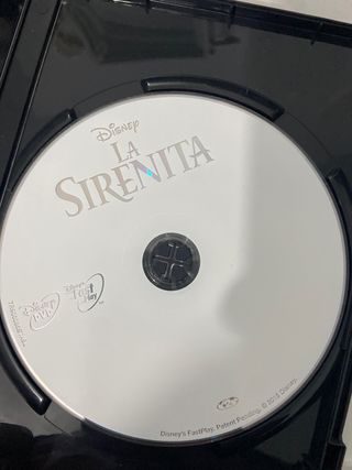 La Sirenita DVD Doblaje Latino y Castellano