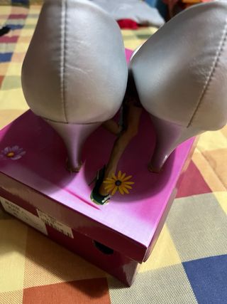 Zapatos Guapissima Talla 40 Plateados