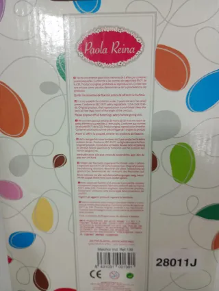 Muñeca Paola Reina Rey Mago Melchor.