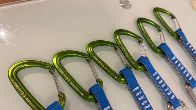 6 Cintas Express Escalada Camp Orbit Wire NUOVE