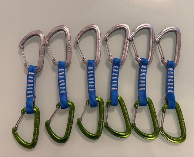 6 Cintas Express Escalada Camp Orbit Wire NUOVE