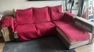 Sofá 3 plazas con chaiselongue