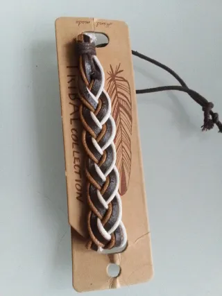 Lote 3 Pulseras Tejidas y de Cuentas