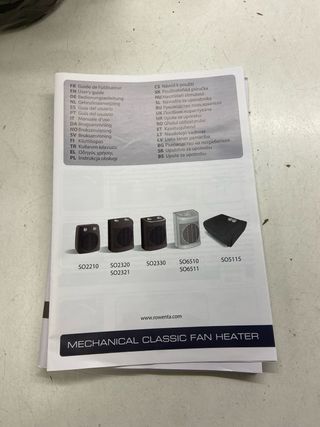 Calefactor Rowenta Comfort Compact bajo consumo