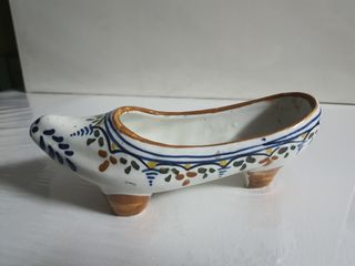 Zueco Cerámica Decorado Años 60