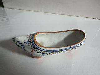 Zueco Cerámica Decorado Años 60