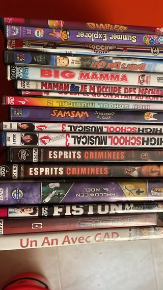 Lote DVDs Películas y Series Varias