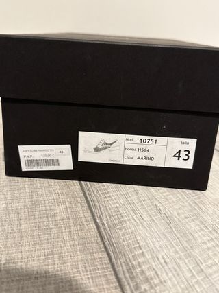 Zapatos Emirey Azul Marino