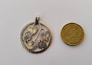 Colgante antiguo Plata Ley