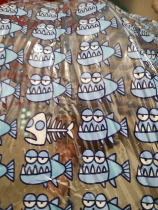 Paraguas infantil con estampado.