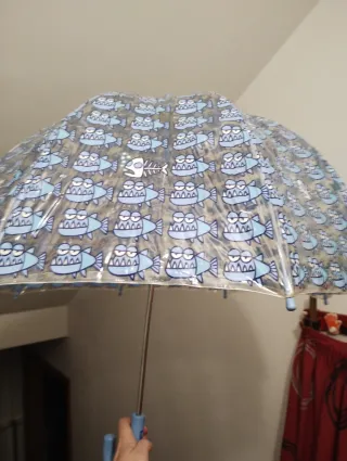 Paraguas infantil con estampado.