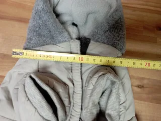 Chaqueta para mascota Baby Dog beige/gris