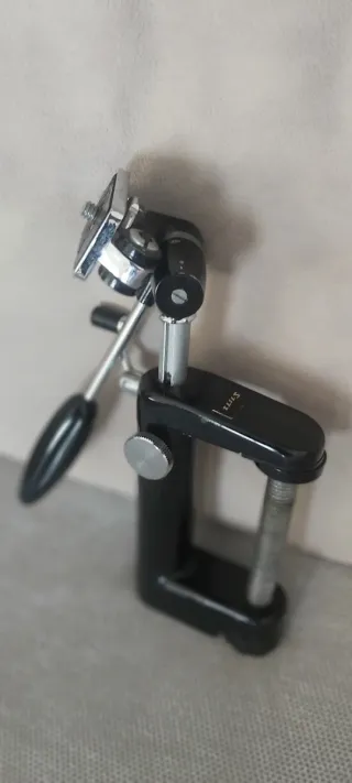 Supporto TriClamp vintage per fotocamera/prismi