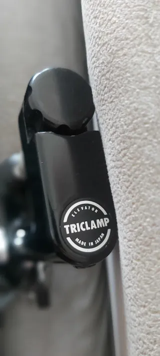 Supporto TriClamp vintage per fotocamera/prismi