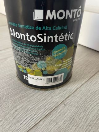 Pintura Monto Sintético Brillante