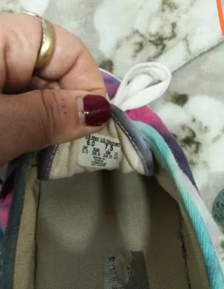 Scarpe Vans Tie-Dye Blu e Rosa