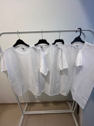 Pack 4 Camisetas Fruit of the Loom Talla M