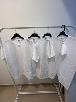 Pack 4 Camisetas Fruit of the Loom Talla M