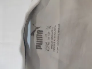 Camiseta Puma Niño Talla 15-16