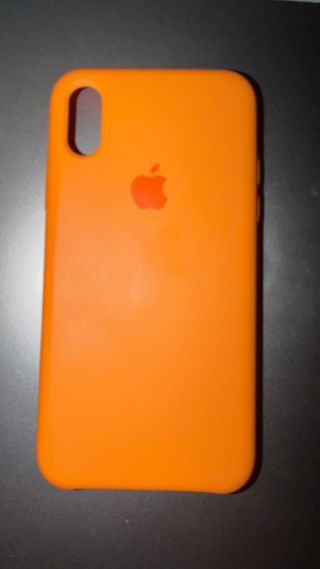 Funda iPhone X/XS Naranja Apple