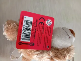 Portachiavi cane peluche I Love You Cartorama