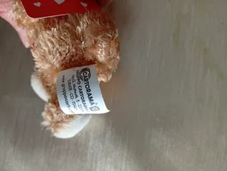 Portachiavi cane peluche I Love You Cartorama