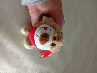 Portachiavi cane peluche I Love You Cartorama