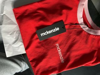 Camiseta McKenzie Roja Manga Corta