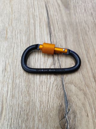 Mosquetón de Aluminio con Cierre de Rosca N/A