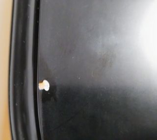 Mesa de salón extensible de madera/lacado negro