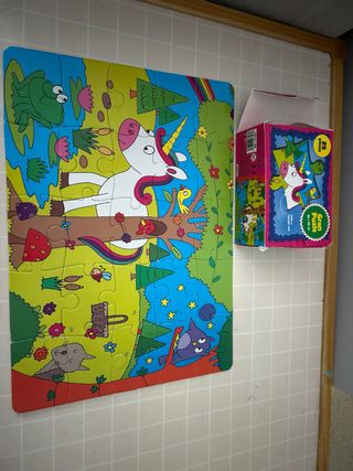 Puzzle infantil 25 piezas Unicornios