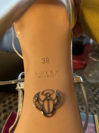 Sandali tacco alto Oscar Tiye