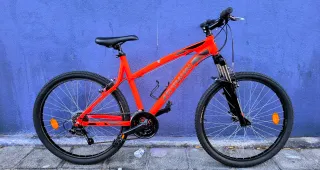 Bicicleta Btwin 26 Aluminio Naranja