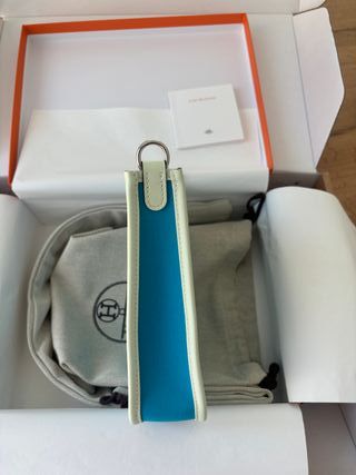 Hermès Bandolera Evelyne Neo 16 Azul