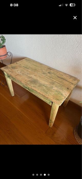 Mesa tocinera antigüedad