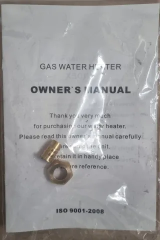 Calentador de agua 6L