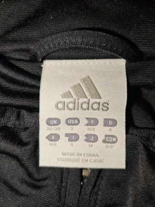 Chaqueta Adidas Real Madrid Negra Talla M