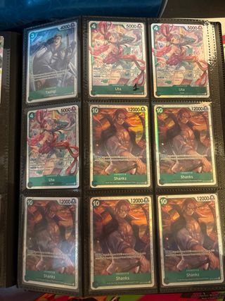 Carte One Piece Inglesi - Set di 9 carte