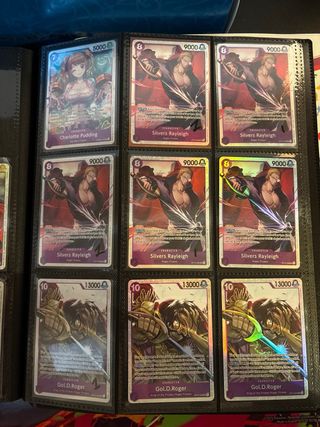 Carte One Piece Inglesi - Set di 9 carte