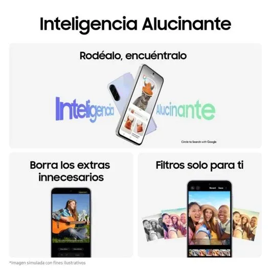 Samsung Galaxy A36 5G 256GB Blanco