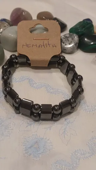 Pulsera Hematita Natural